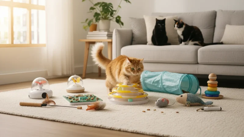 10 Best Interactive Cat Toys for Indoor Entertainment - comprehensive guide