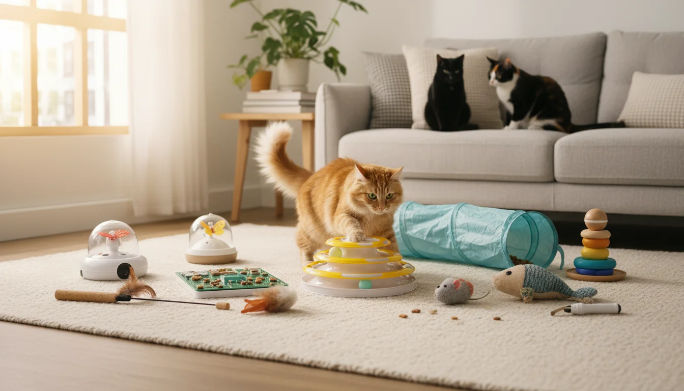 10 Best Interactive Cat Toys for Indoor Entertainment - comprehensive guide