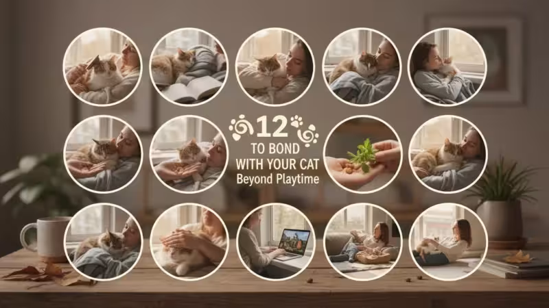 12 Ways to Bond With Your Cat Beyond Playtime - comprehensive guide