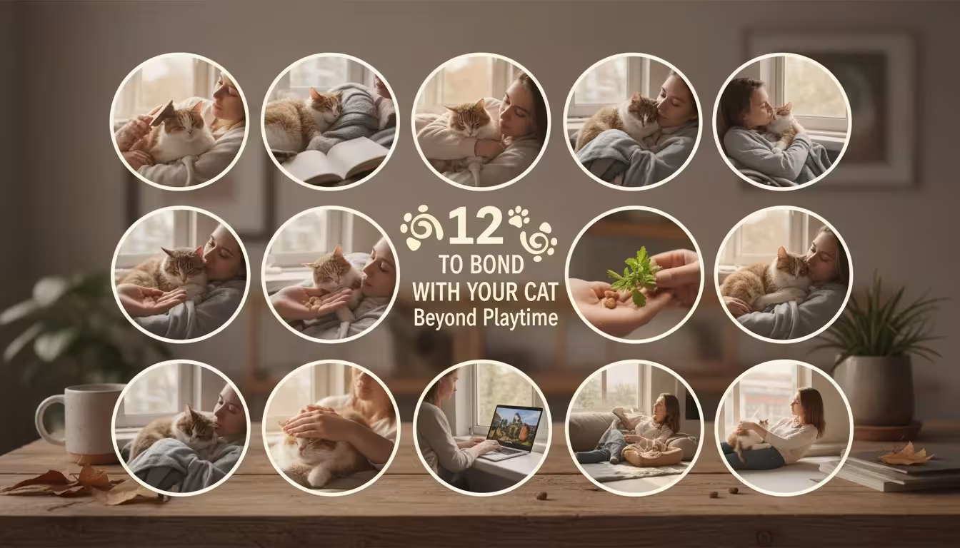 12 Ways to Bond With Your Cat Beyond Playtime - comprehensive guide