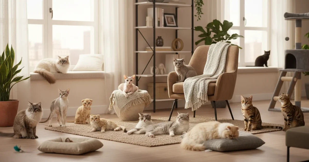 15 Best Cat Breeds for Apartment Living - comprehensive guide