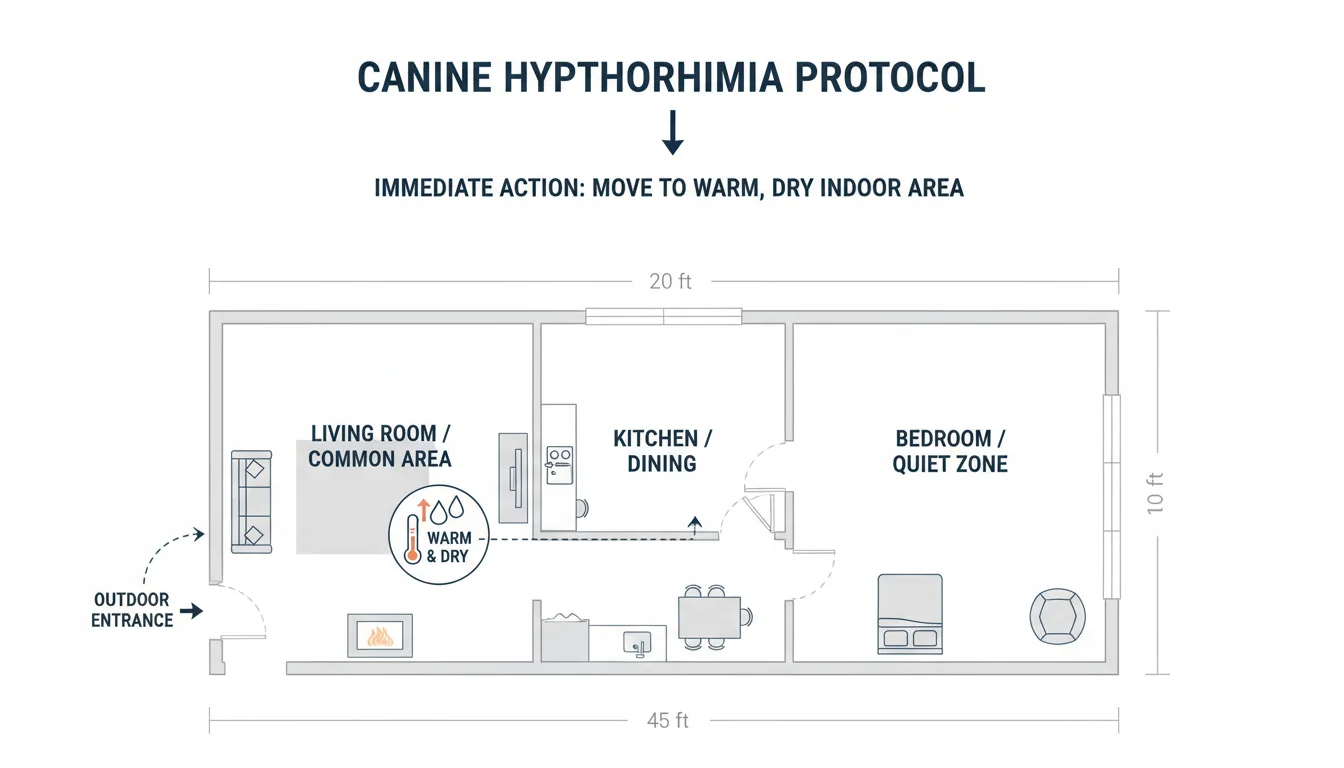 Diagram showing area with clear labels.