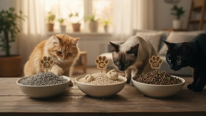 Cat Litter Comparison: Clay vs Clumping vs Natural - comprehensive guide