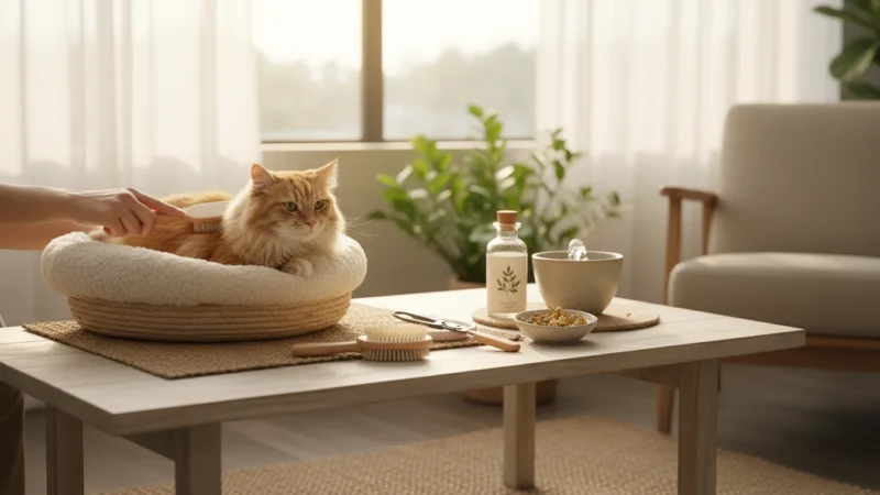 Creating the Perfect Cat Grooming Station - comprehensive guide