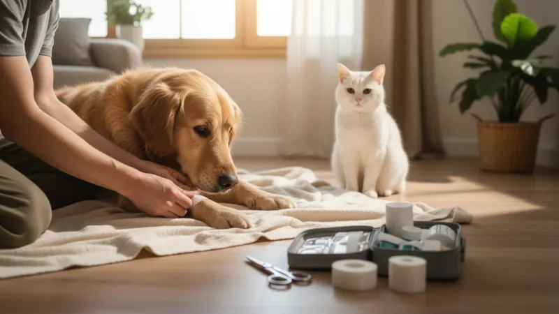 How to Administer First Aid to Your Pet - comprehensive guide