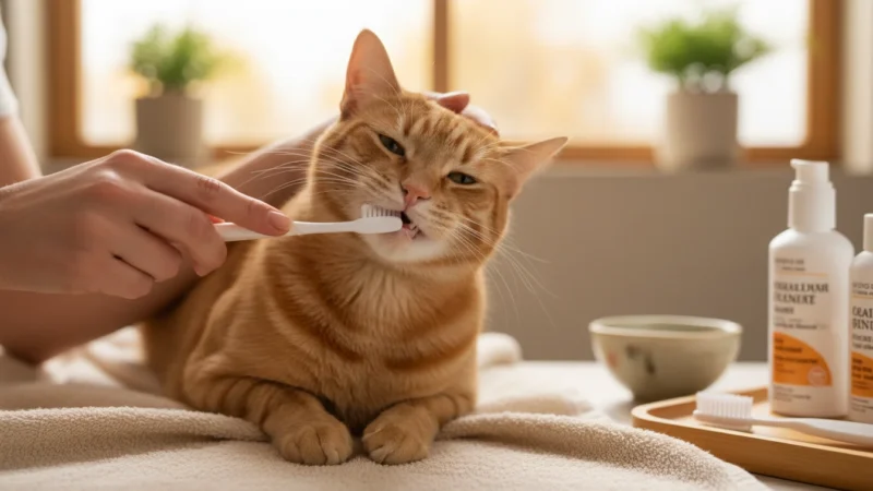 How to Brush Your Cat’s Teeth: A Step-by-Step Guide - comprehensive guide