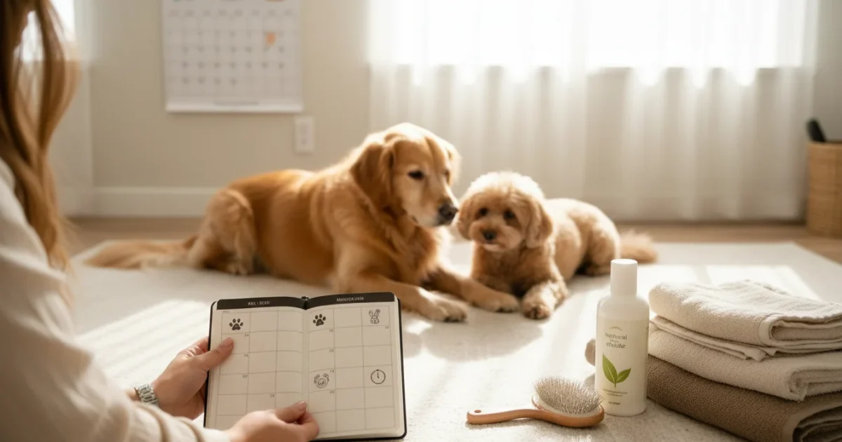 How to Create a Dog Grooming Schedule - comprehensive guide