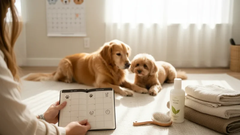 How to Create a Dog Grooming Schedule - comprehensive guide