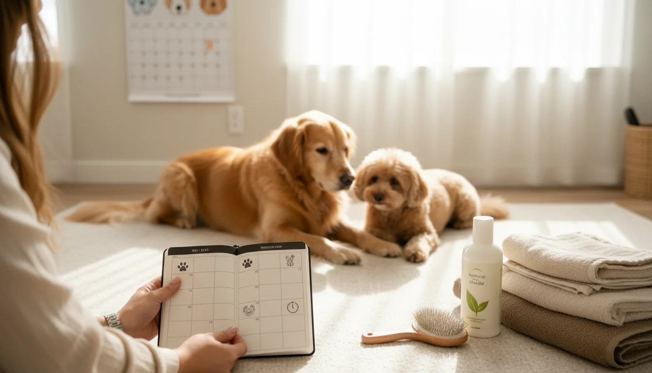 How to Create a Dog Grooming Schedule - comprehensive guide
