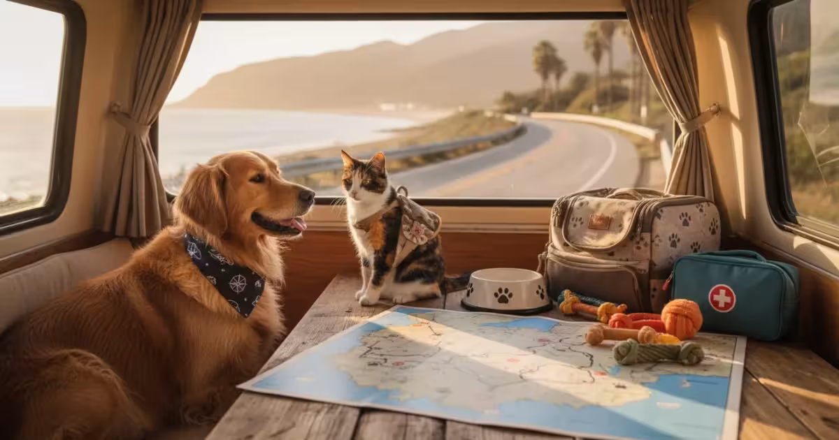 How to Plan a Pet-Friendly Road Trip - comprehensive guide