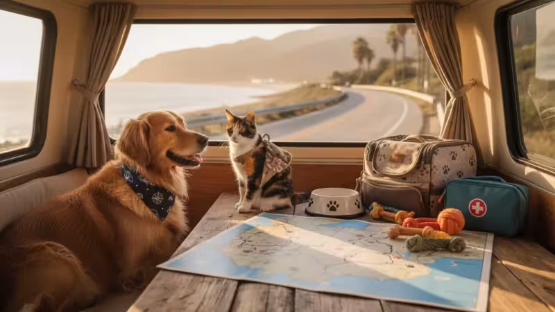 How to Plan a Pet-Friendly Road Trip - comprehensive guide