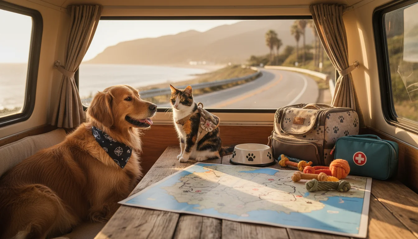 How to Plan a Pet-Friendly Road Trip - comprehensive guide