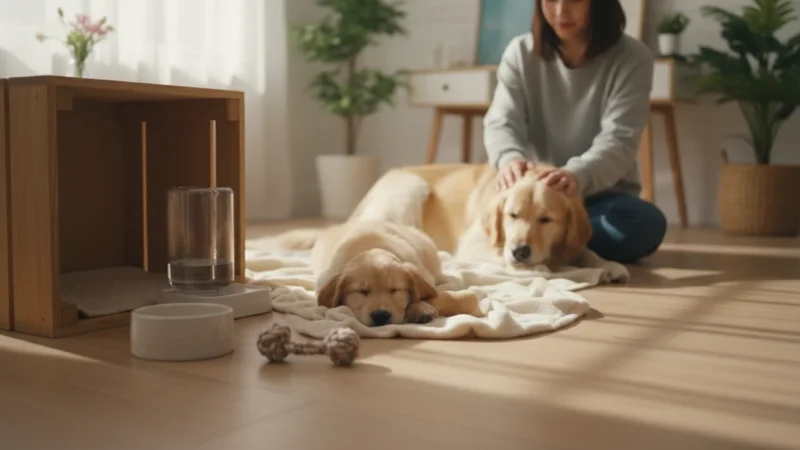 Puppy Care 101: The First 30 Days at Home - comprehensive guide