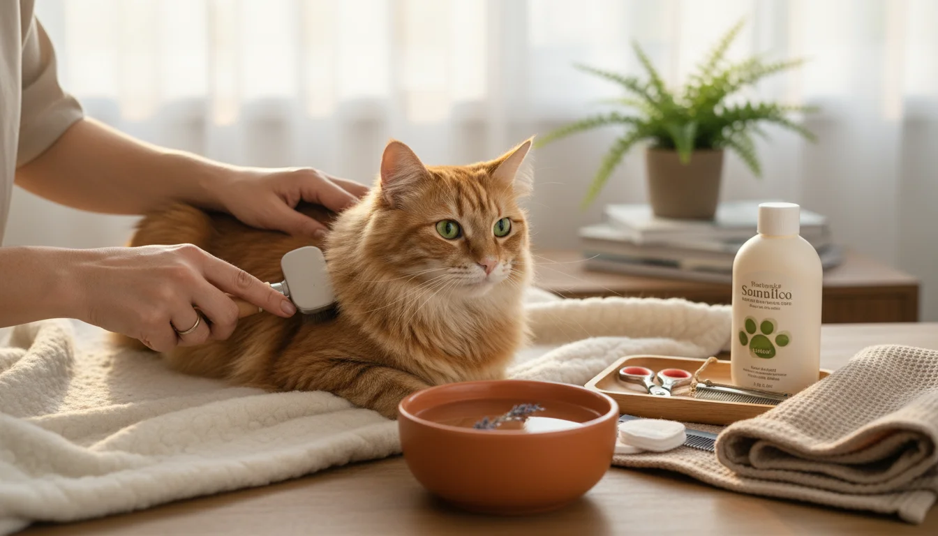 The Complete Guide to Cat Grooming at Home - comprehensive guide