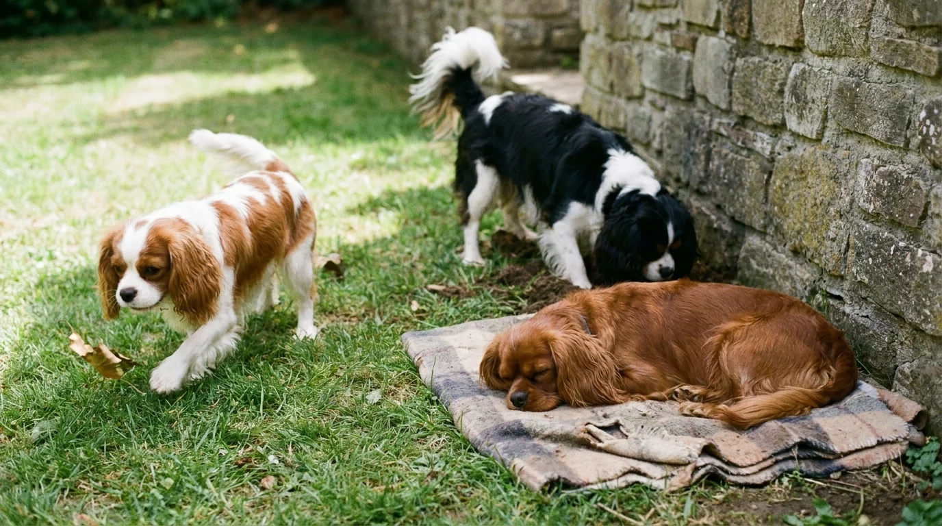 3. Cavalier King Charles Spaniels
